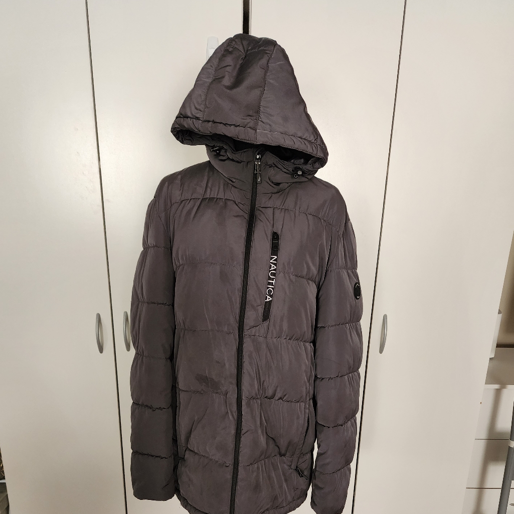 Mens Black Nautica Jacket Size